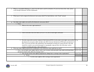 Form 606P Preapplication Meeting Form - Water Right Change - Montana, Page 34