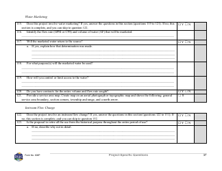 Form 606P Preapplication Meeting Form - Water Right Change - Montana, Page 37