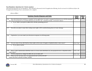 Form 606P Preapplication Meeting Form - Water Right Change - Montana, Page 40