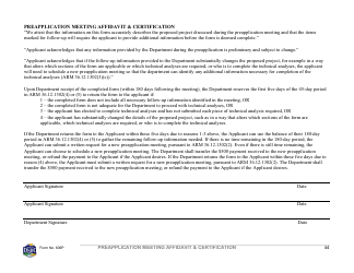 Form 606P Preapplication Meeting Form - Water Right Change - Montana, Page 44