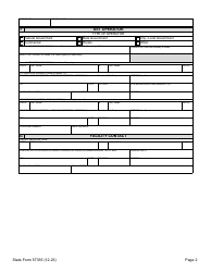 State Form 57335 Notification for Aboveground Storage Tank Systems - Indiana, Page 2