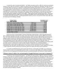 Application for Fertilizer Manufacturers&#039; and Sellers&#039; License - Alabama, Page 2