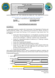 Group Dwelling Permit Application - Virgin Islands, Page 5