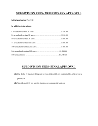 Application for Approval of Preliminary Subdivision Plat - Virgin Islands, Page 3