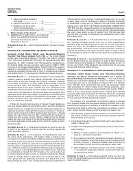 Instructions for Form M-6 Hawaii Estate Tax Return - Hawaii, Page 5