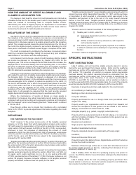 Instructions for Form N-312 Capital Goods Excise Tax Credit - Hawaii, Page 2
