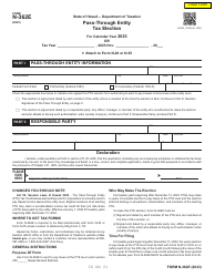 Form N-362E Pass-Through Entity Tax Election - Hawaii