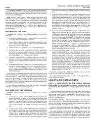 Form N-11 (N-15; N-40) Schedule J Supplemental Annuities Schedule - Hawaii, Page 2