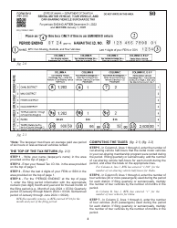 Instructions for Rental Motor Vehicle, Tour Vehicle, and Car-Sharing Vehicle Surcharge Tax - Hawaii, Page 2