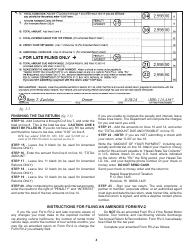 Instructions for Rental Motor Vehicle, Tour Vehicle, and Car-Sharing Vehicle Surcharge Tax - Hawaii, Page 4