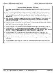 Form SOC154C Admission Agreement Child Placed by Agency Into Strtp - Agency - Short-Term Residential Therapeutic Program (Strtp) - California, Page 4