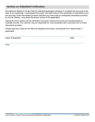 Subdivision Project Assessment Application - Formal Submittal - City of Austin, Texas, Page 8