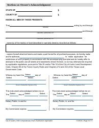 Subdivision Application - Completeness Check Submittal - City of Austin, Texas, Page 8