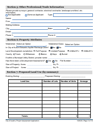 Subdivision Project Assessment Application - Completeness Check Submittal - City of Austin, Texas, Page 3