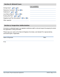 Subdivision Project Assessment Application - Completeness Check Submittal - City of Austin, Texas, Page 4