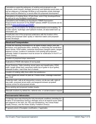 Subdivision Project Assessment Application - Completeness Check Submittal - City of Austin, Texas, Page 7