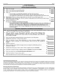 Form SC W-4 South Carolina Employee&#039;s Withholding Allowance Certificate - South Carolina, Page 3