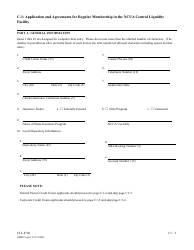 Application and Agreements for Regular Membership in the Ncua Central Liquidity Facility, Page 11