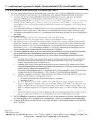 Application and Agreements for Regular Membership in the Ncua Central Liquidity Facility, Page 14
