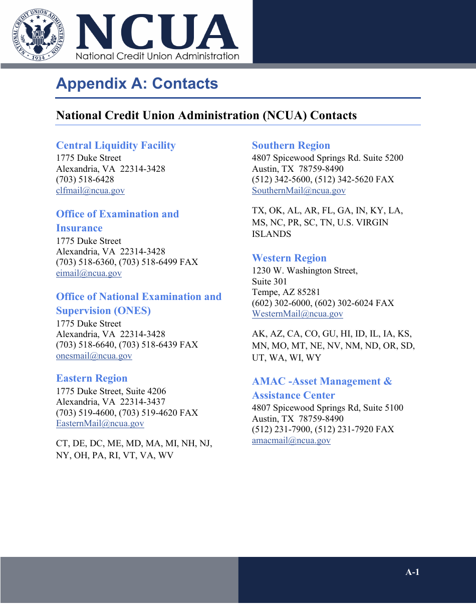 Application and Agreements for Regular Membership in the Ncua Central Liquidity Facility, Page 6