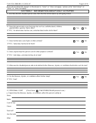 Form SSA-3380-BK Function Report - Adult - Third Party, Page 4
