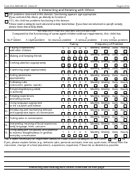Form SSA-5665-BK Teacher Questionnaire, Page 6