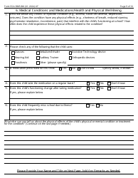 Form SSA-5665-BK Teacher Questionnaire, Page 9