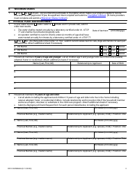 Form DCF-F-DWSW48-E Certification Application - Family and in-Home Child Care Programs - Wisconsin, Page 3