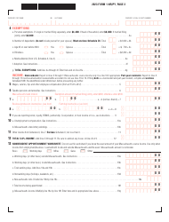 Form 1-NR/PY Massachusetts Nonresident/Part-Year Tax Return - Massachusetts, Page 2