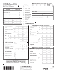 Document preview: Form CIFT-620 Louisiana Corporation and Franchise Income Tax Return - Louisiana