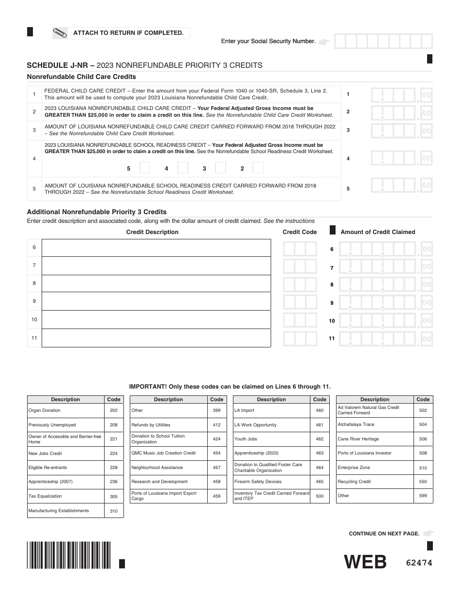 Form IT-540B Louisiana Nonresident and Part-Year Resident - Louisiana, Page 11