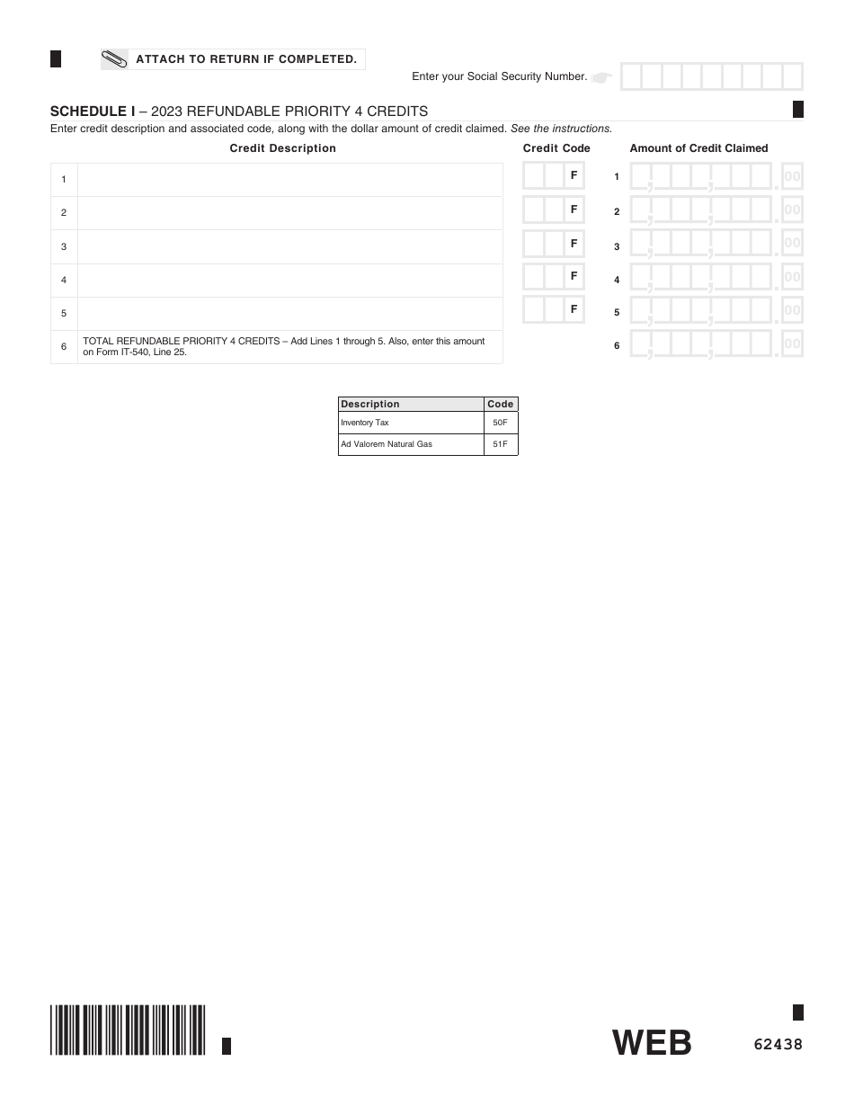 Form IT-540 Louisiana Resident Income Tax Return - Louisiana, Page 11