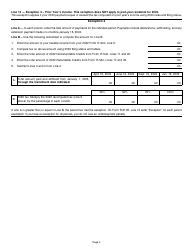Instructions for Form R-210R Underpayment of Individual Income Tax Penalty Computation - Resident Filers - Louisiana, Page 4