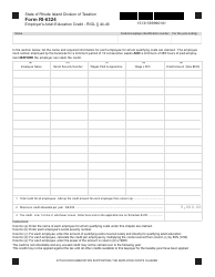 Document preview: Form RI-6324 Employer's Adult Education Credit - Rhode Island