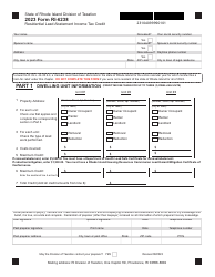 Document preview: Form RI-6238 Residential Lead Abatement Income Tax Credit - Rhode Island, 2023