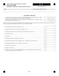 Form RI-1120F Business Corporation Supplemental Schedule - Rhode Island, Page 3