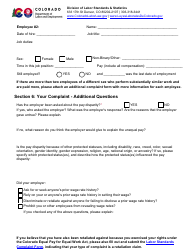 Pay Disparity Complaint - Colorado, Page 4