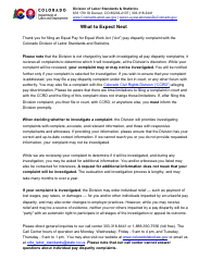 Pay Disparity Complaint - Colorado, Page 6