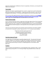 Impaired Driver Care Management Program (Idcmp) Application - New Hampshire, Page 2