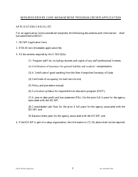 Impaired Driver Care Management Program (Idcmp) Application - New Hampshire, Page 3