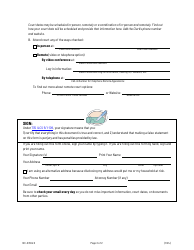 Form NC-N304.5 Publication Notice of Court Date for Request for Name Change (Adult Name Change) - Illinois, Page 2