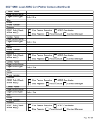 Form CDA7066 Local Adrc Contacts - California, Page 2