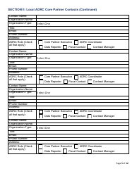 Form CDA7066 Local Adrc Contacts - California, Page 5