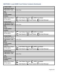 Form CDA7066 Local Adrc Contacts - California, Page 6