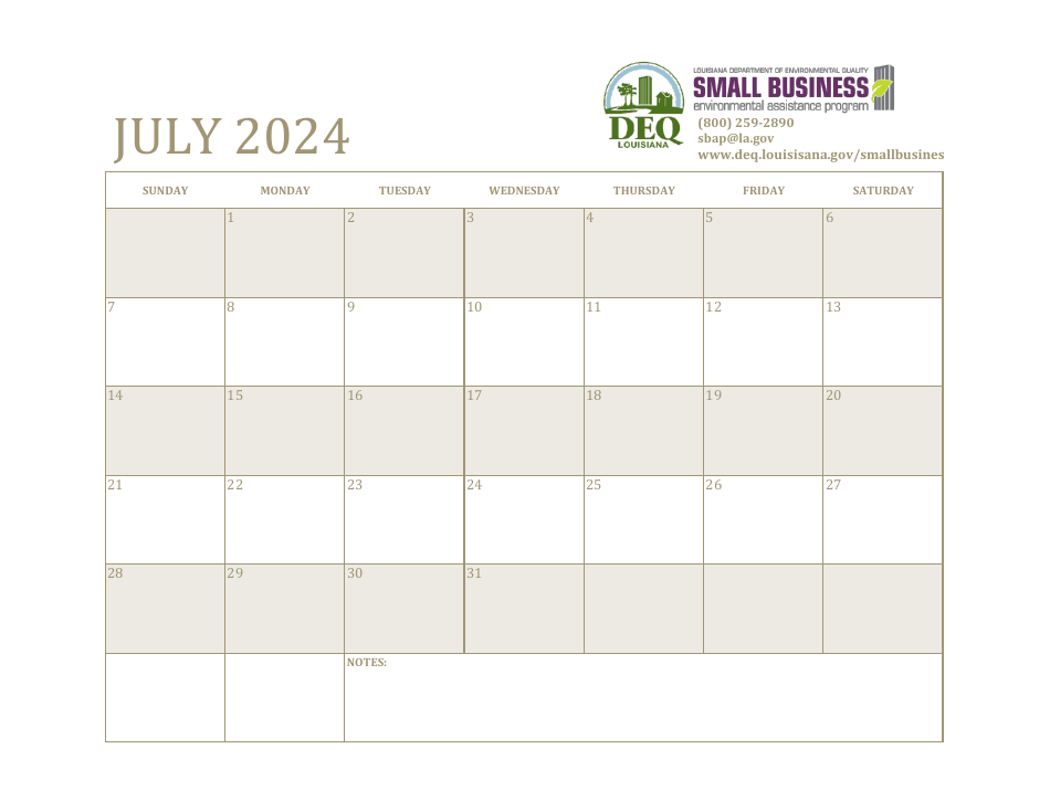 Louisiana Dry Cleaners - Compliance Calendar - Louisiana, Page 15