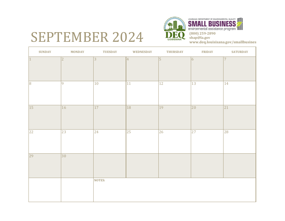 Louisiana Dry Cleaners - Compliance Calendar - Louisiana, Page 19
