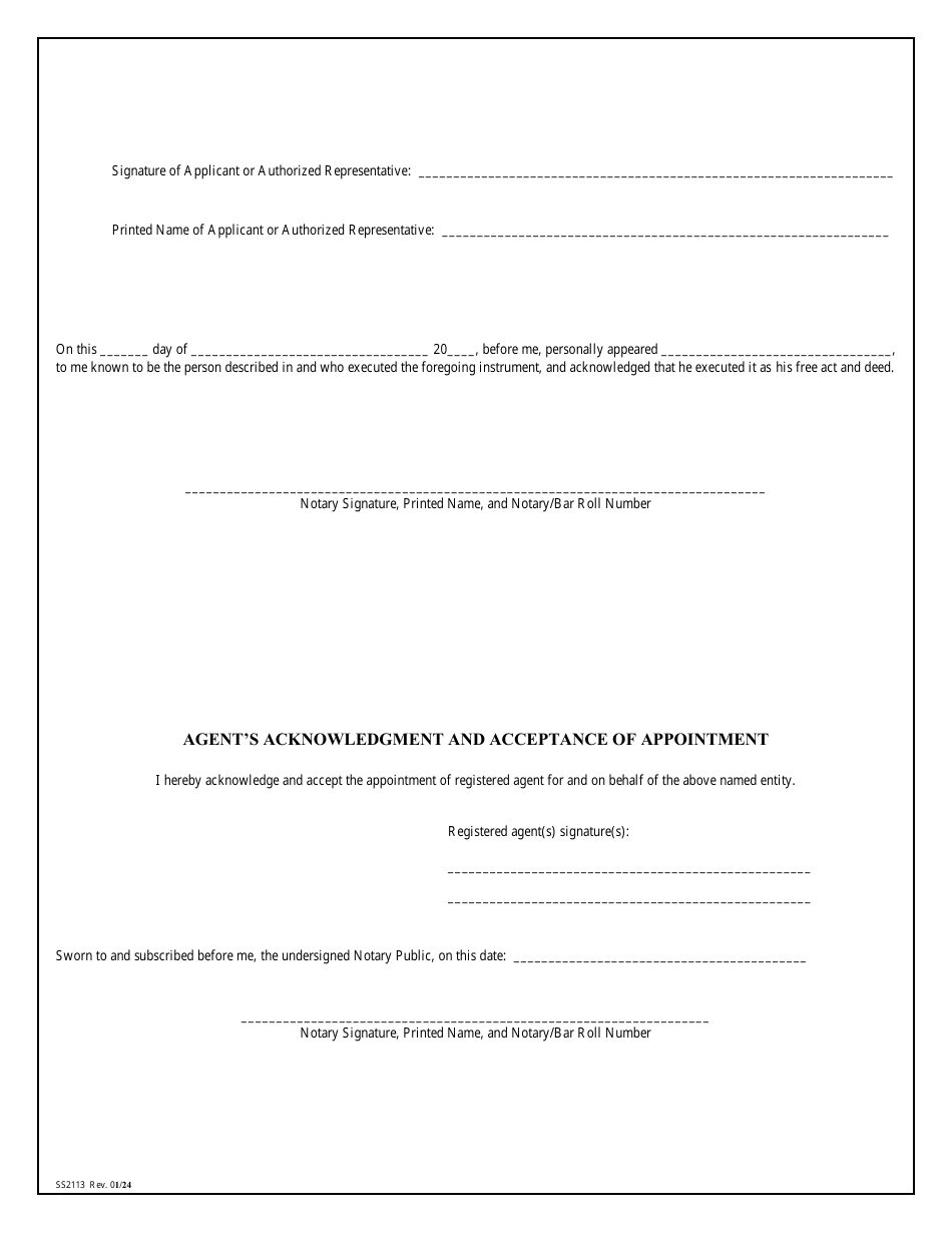 Form SS2113 Managed Service / Managed Security Service Providers - Louisiana, Page 4