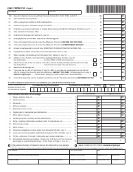 Form 763 Virginia Nonresident Income Tax Return - Virginia, Page 2