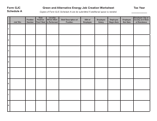 Form GJC Application for Green and Alternative Energy Job Creation Tax Credit - Virginia, Page 2