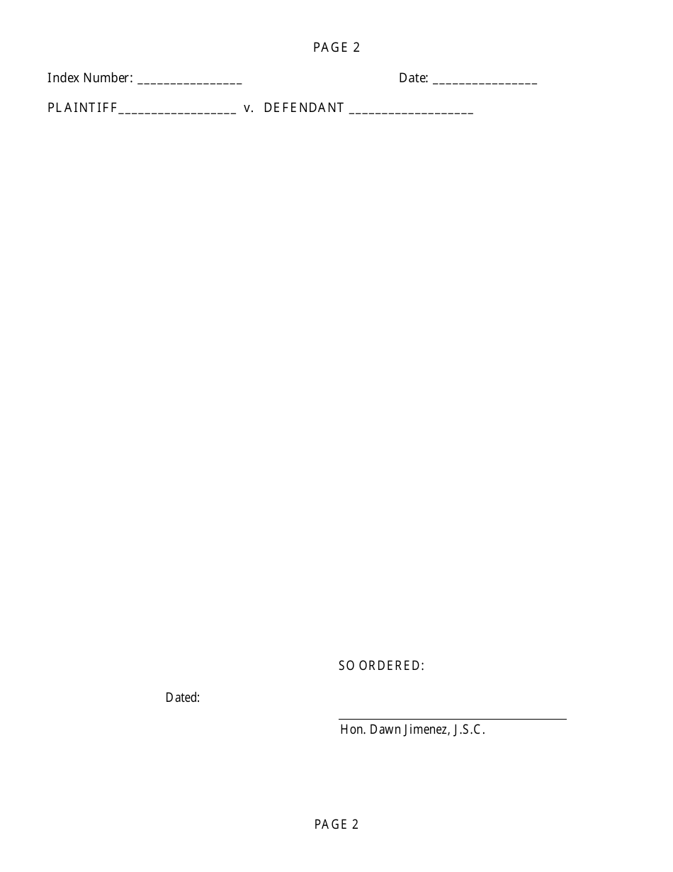 Stipulation - Hon. Dawn M. Jimenez - Nassau County, New York, Page 2